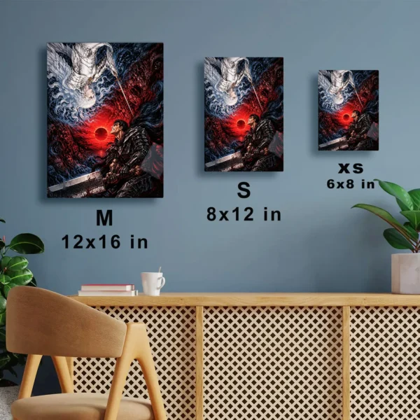 Anime Metal Poster Wall Decor - Dark Fantasy - Image 7