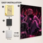Anime Metal Poster Wall Decor - JJK - Ryomen Sukuna - Image 2