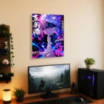 Anime Metal Poster Wall Decor - JJK - Satoru Gojo - Image 5