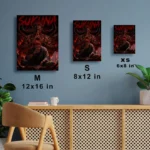 Anime Metal Poster Wall Decor - JJK - Ryomen Sukuna - A - Image 7