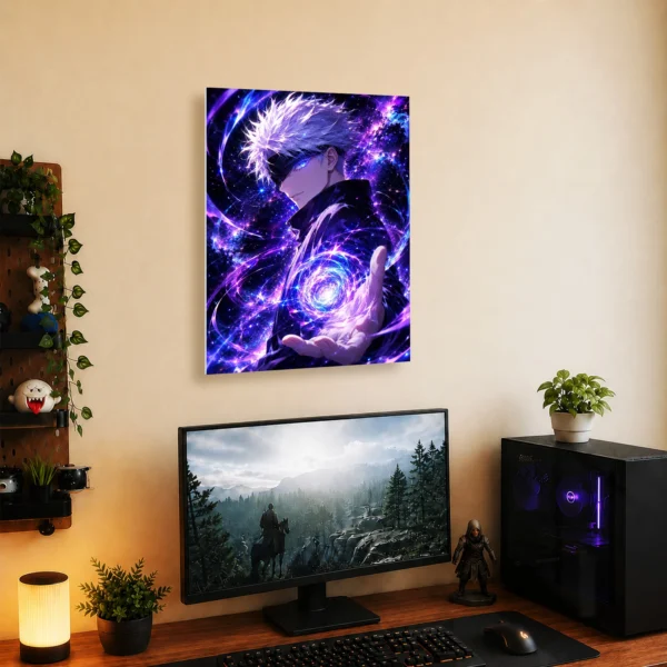 Anime Metal Poster Wall Decor - JJK - Satoru Gojo - A - Image 5