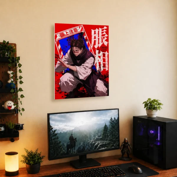 Anime Metal Poster Wall Decor - JJK - Choso - Image 5