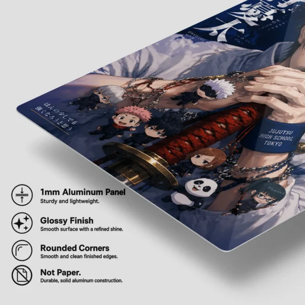 Anime Metal Poster Wall Decor - JJK - Yuta Okkotsu - Image 6