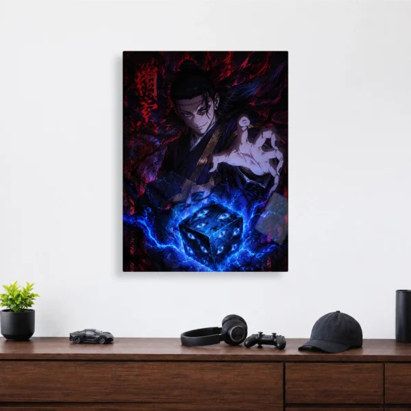 Anime Metal Poster Wall Decor - JJK - Suguru Geto - A - Image 4