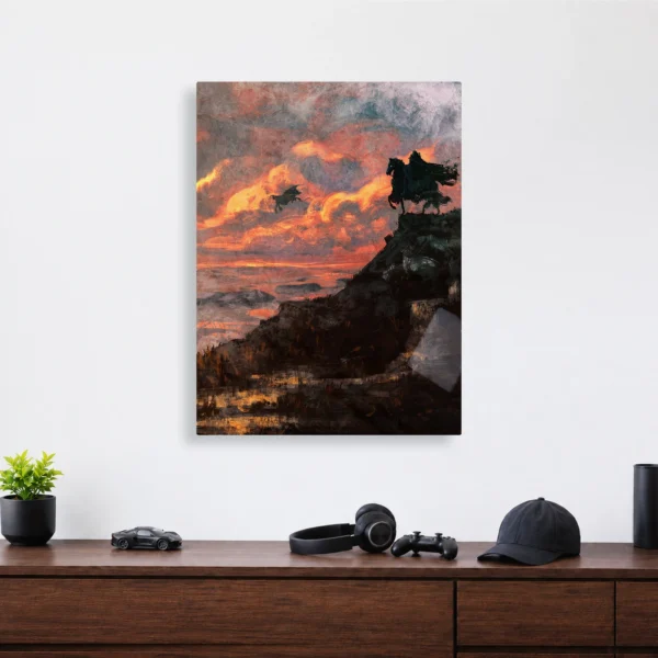 Anime Metal Poster Wall Decor - Dark Fantasy - A - Image 4