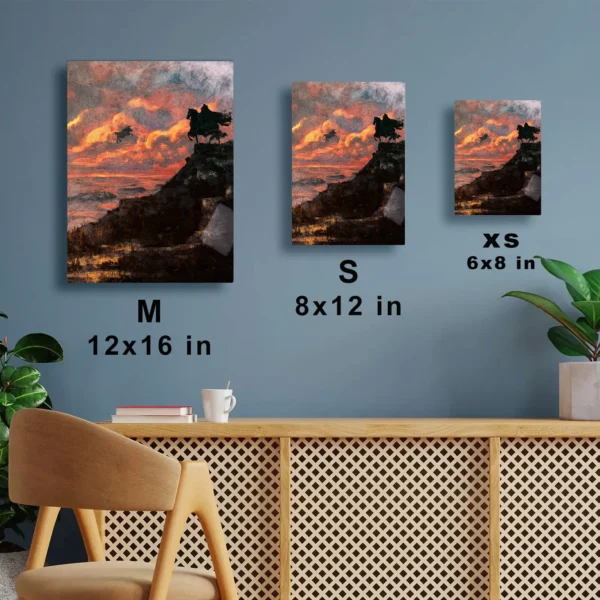 Anime Metal Poster Wall Decor - Dark Fantasy - A - Image 7