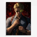 Anime Metal Poster Wall Decor - JJK - Kento Nanami