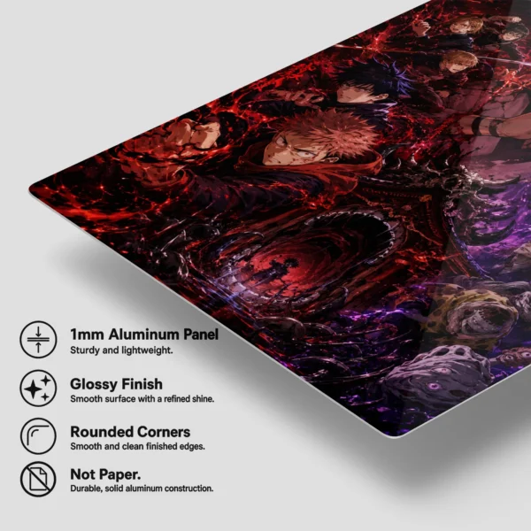 Anime Metal Poster Wall Decor - JJK - Image 6