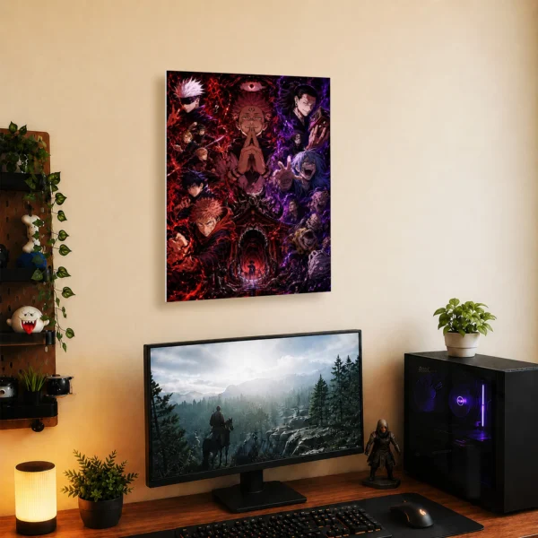 Anime Metal Poster Wall Decor - JJK - Image 5