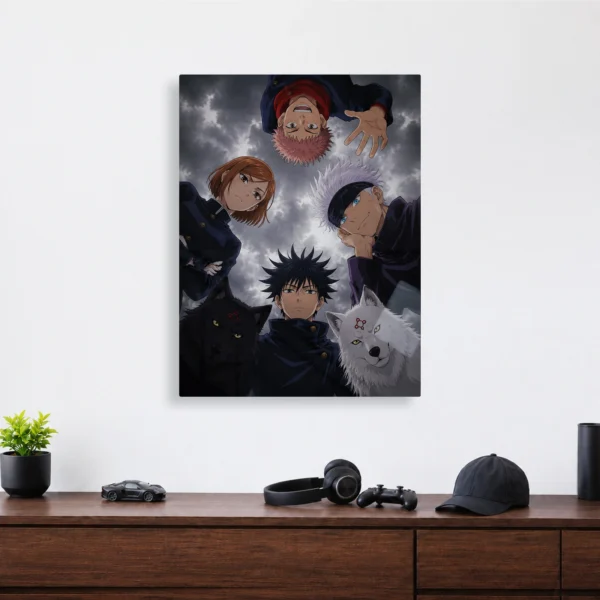 Anime Metal Poster Wall Decor - JJK - A - Image 4