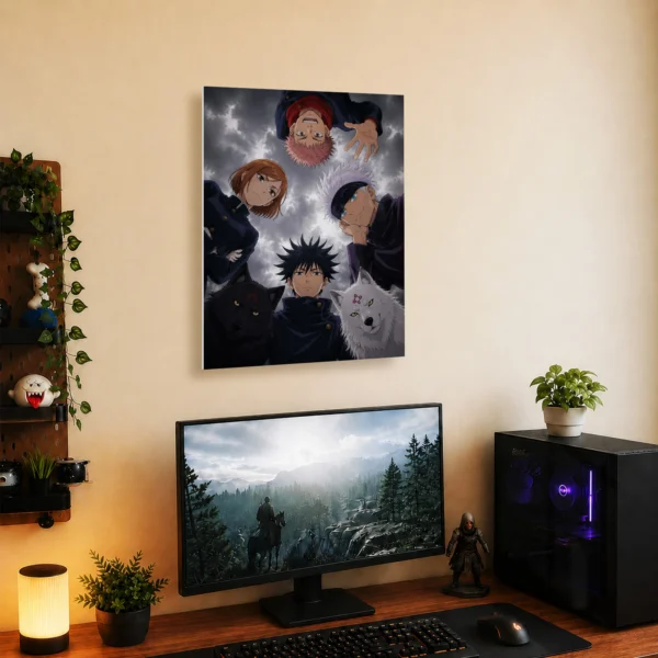 Anime Metal Poster Wall Decor - JJK - A - Image 5