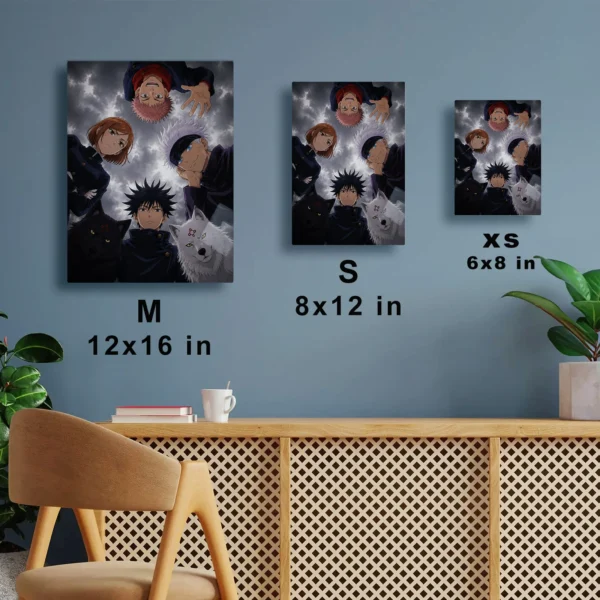 Anime Metal Poster Wall Decor - JJK - A - Image 7