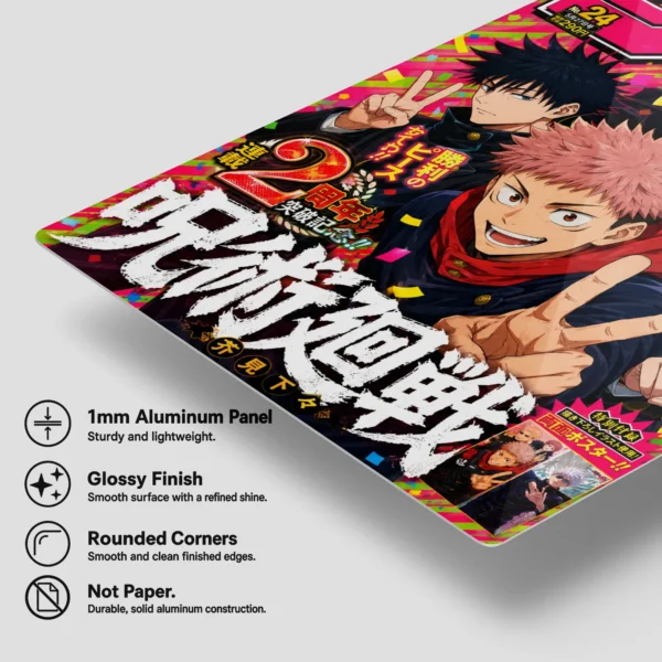 Anime Metal Poster Wall Decor - JJK - B - Image 6