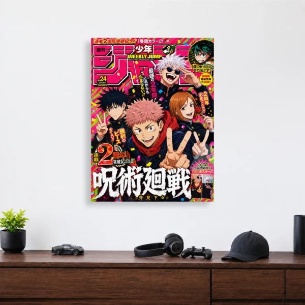 Anime Metal Poster Wall Decor - JJK - B - Image 4