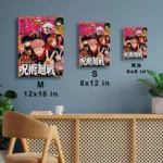 Anime Metal Poster Wall Decor - JJK - B - Image 7
