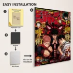 Anime Metal Poster Wall Decor - JJK - C - Image 2