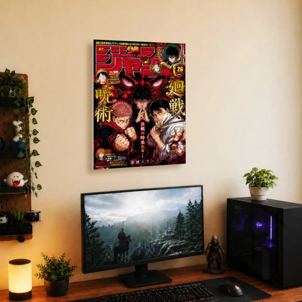 Anime Metal Poster Wall Decor - JJK - C - Image 5