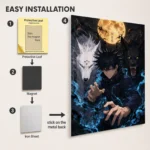 Anime Metal Poster Wall Decor - JJK - D - Image 2