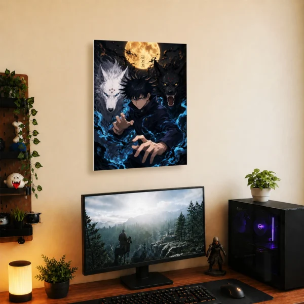 Anime Metal Poster Wall Decor - JJK - D - Image 5