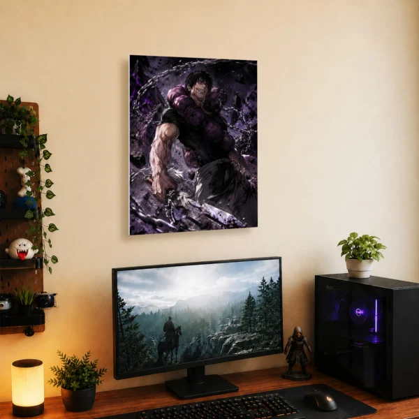 Anime Metal Poster Wall Decor - JJK - Toji Fushiguro - A - Image 5