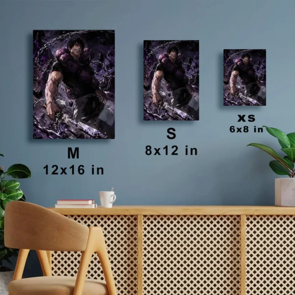 Anime Metal Poster Wall Decor - JJK - Toji Fushiguro - A - Image 7