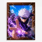 Anime Metal Poster Wall Decor - JJK - Satoru Gojo - D