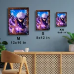 Anime Metal Poster Wall Decor - JJK - Satoru Gojo - D - Image 7