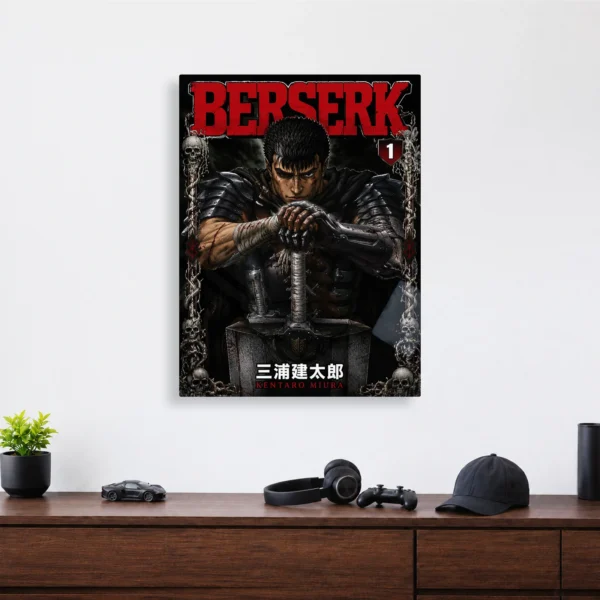 Anime Metal Poster Wall Decor - Dark Fantasy - B - Image 4