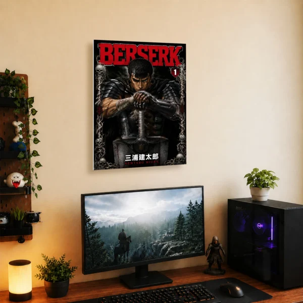 Anime Metal Poster Wall Decor - Dark Fantasy - B - Image 5