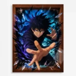 Anime Metal Poster Wall Decor - JJK - Megumi Fushiguro