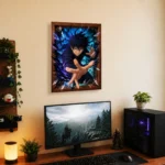 Anime Metal Poster Wall Decor - JJK - Megumi Fushiguro - Image 5