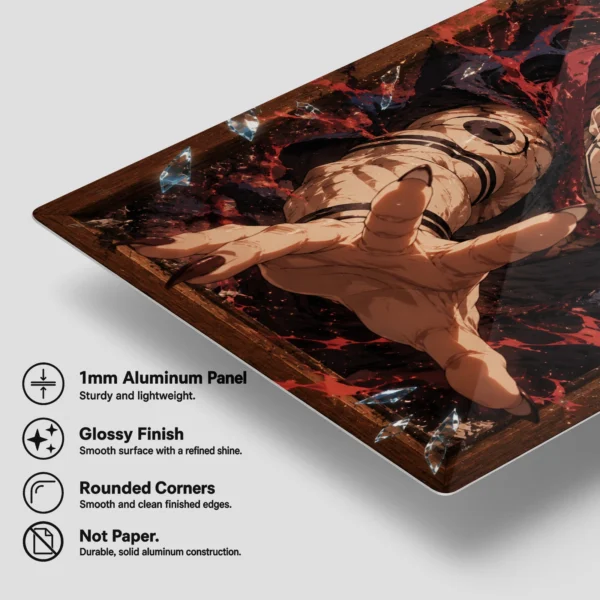 Anime Metal Poster Wall Decor - JJK - Ryomen Sukuna - C - Image 6