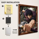 Anime Metal Poster Wall Decor - JJK - Toji Fushiguro - B - Image 2