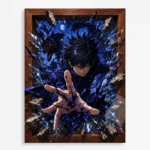 Anime Metal Poster Wall Decor - JJK - Megumi Fushiguro - A