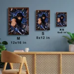 Anime Metal Poster Wall Decor - JJK - Toji Fushiguro - C - Image 7