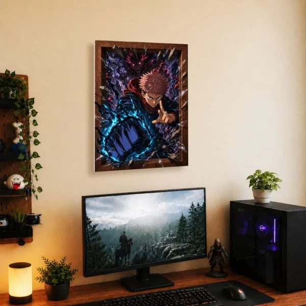 Anime Metal Poster Wall Decor - JJK - Yuji Itadori - Image 5