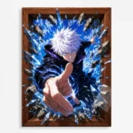 Anime Metal Poster Wall Decor - JJK - Satoru Gojo - E
