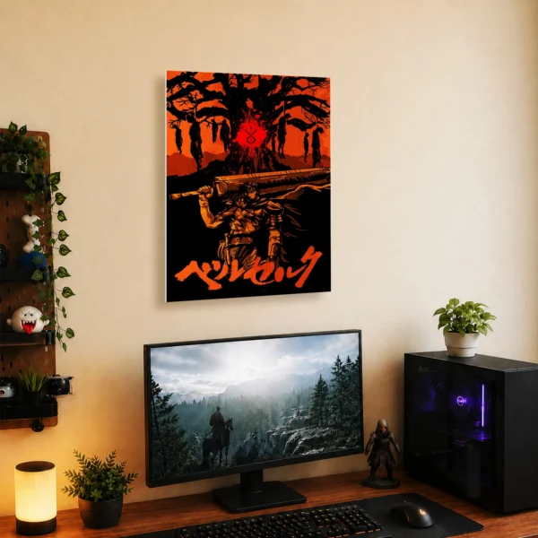 Anime Metal Poster Wall Decor - Dark Fantasy - C - Image 5