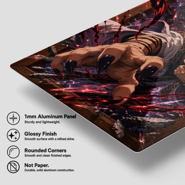 Anime Metal Poster Wall Decor - JJK - Ryomen Sukuna - E - Image 6