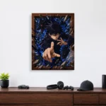 Anime Metal Poster Wall Decor - JJK - Megumi Fushiguro - B - Image 4
