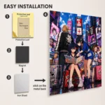 Anime Metal Poster Wall Decor - Kill - A - Image 2