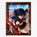 Anime Metal Poster Wall Decor - Kill - Ryuko Matoi