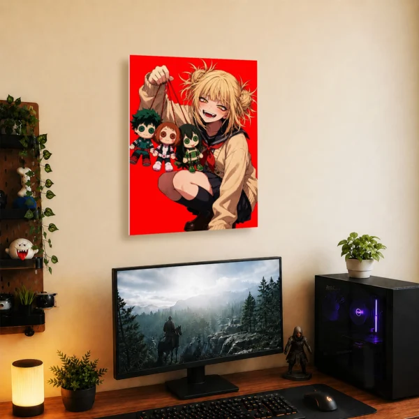 Anime Metal Poster Wall Decor - MHA - Himiko Toga - Image 5
