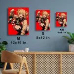 Anime Metal Poster Wall Decor - MHA - Himiko Toga - Image 7