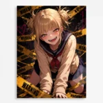 Anime Metal Poster Wall Decor - MHA - Himiko Toga - A