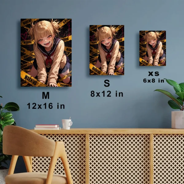Anime Metal Poster Wall Decor - MHA - Himiko Toga - A - Image 7