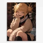Anime Metal Poster Wall Decor - MHA - Himiko Toga - B