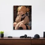 Anime Metal Poster Wall Decor - MHA - Himiko Toga - B - Image 4