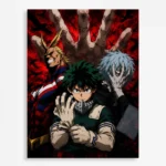 Anime Metal Poster Wall Decor - MHA - A
