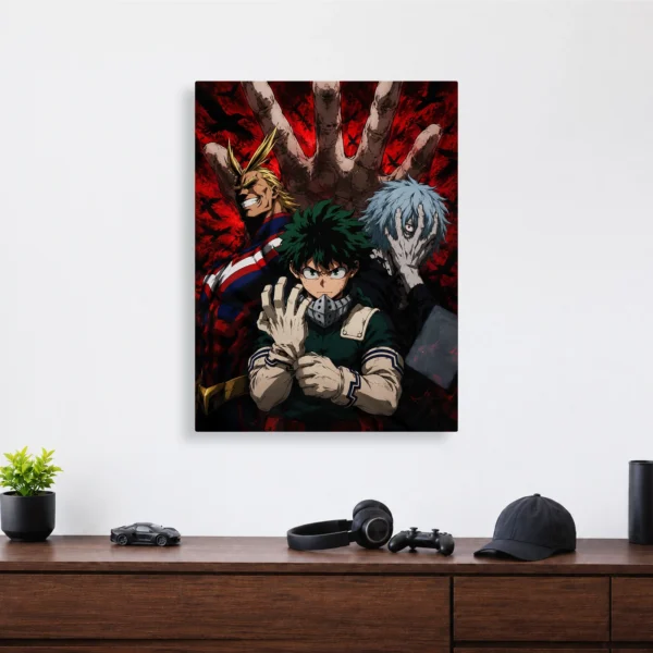 Anime Metal Poster Wall Decor - MHA - A - Image 4